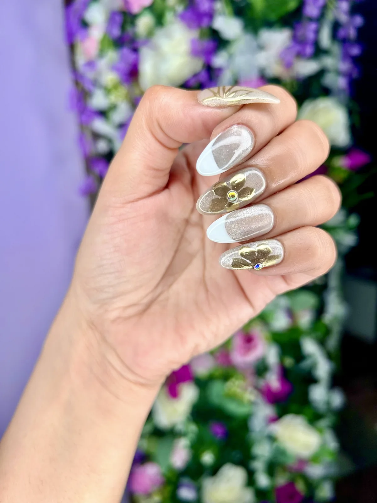 Floral Nail Art Design