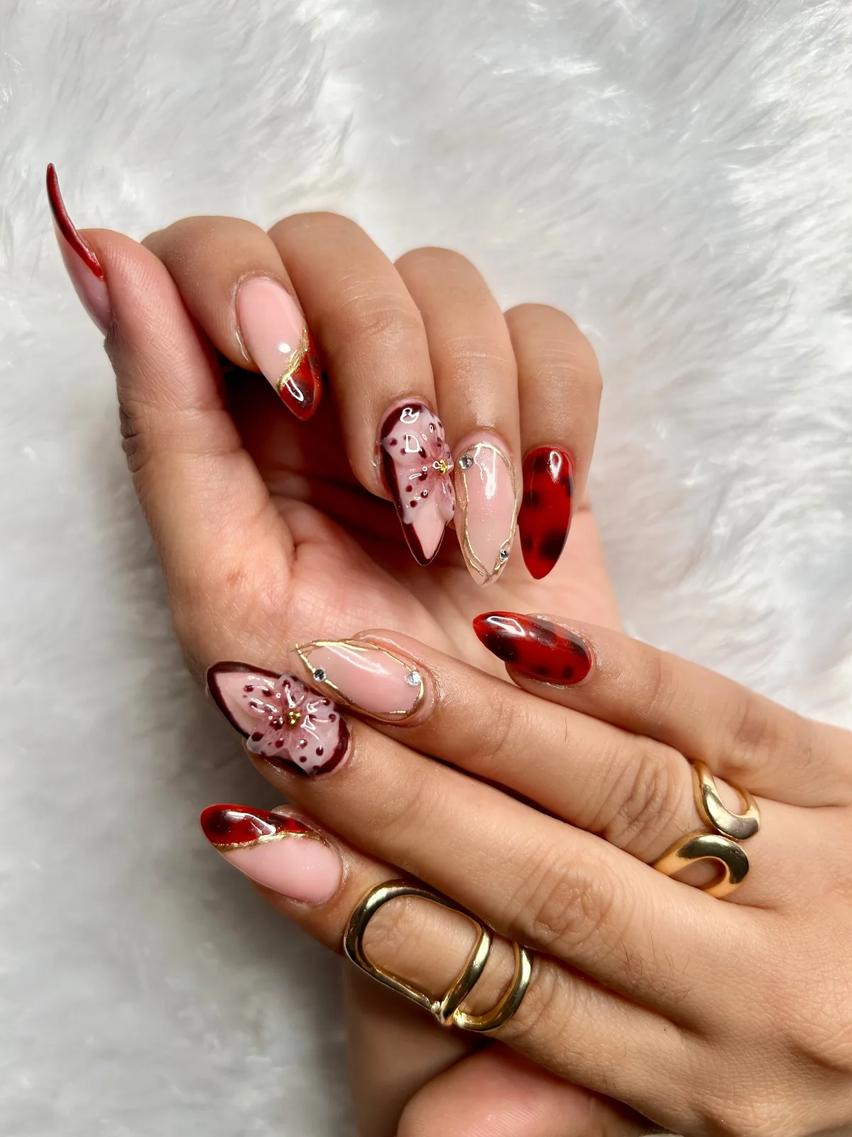 Professional Nail Art Manicure